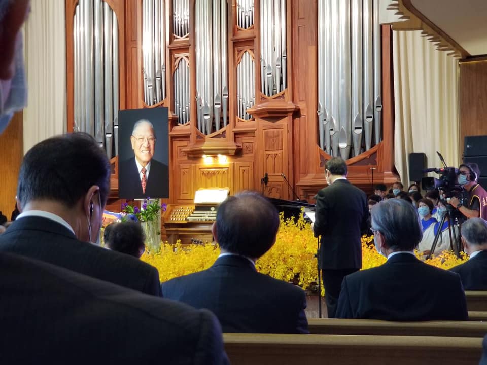 李登輝元総統の告別礼拝出席に際してのメッセージ（泉裕泰）